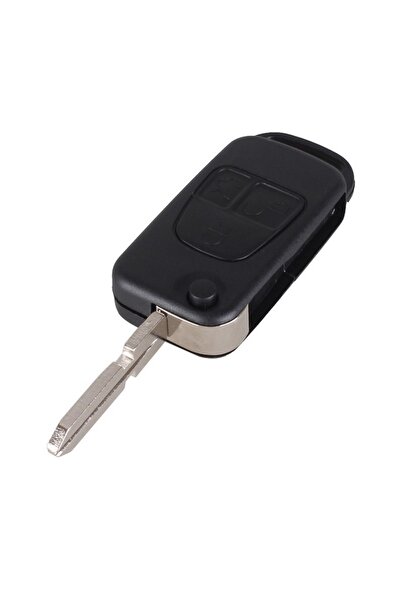 OEM Carcasă cheie Mercedes Benz ML Class S C cu 3 butoane și lamă cu 4 pini