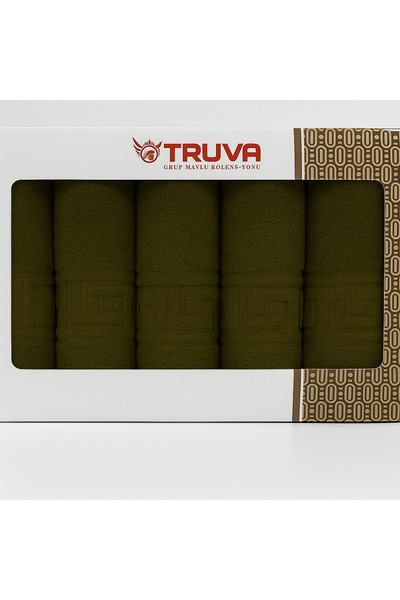 Truva Home Set 4 Prosoape Baie Hoteliere Greek | Bumbac Turcesc 100% | Densit...