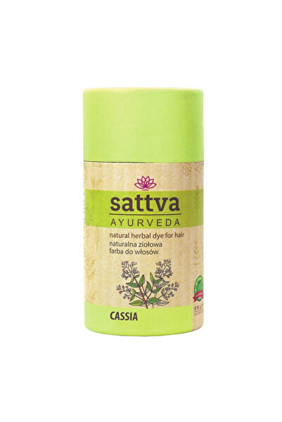 sattva Vopsea de păr pe bază de plante cu henna AYURVEDA - CASSIA 150g