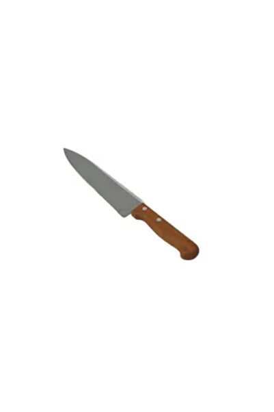 Generic Brand Cutit de Bucatarie din Inox 32 cm – Lama Dreapta, Maner din Lem...
