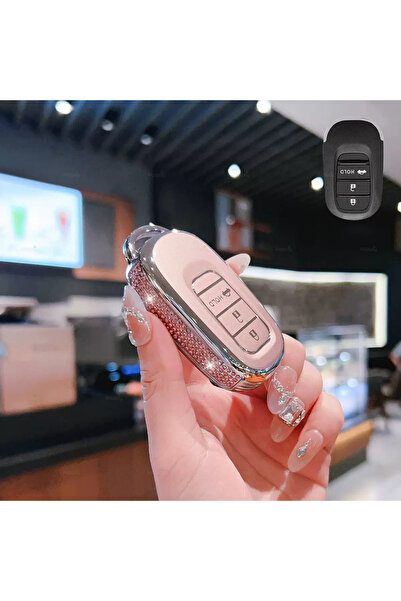 Alazpay Honda Compatible Civic, Accord, Cr-V, Hr-V, Zr-V, Stone Edge Tpu Key ...