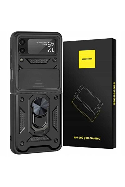 spacecase Camring Galaxy Z Flip 3 negru