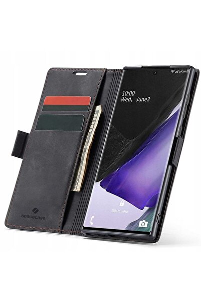 spacecase Portofel Galaxy Note 20 negru