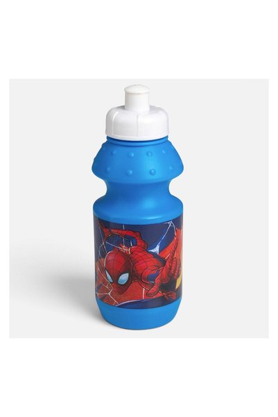 Marvel Spider-Man Sticlă Apă Copii Spiderman Albastră Flip-Top, 380ml