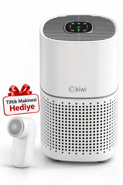 Kiwi Kap-6730 Medikal H13 Hepa Filtreli Hava Temizleyici ve Tuya (Wifi) Tiftik Makinesi Hediye