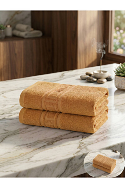 Truva Home Set 2 Prosoape Baie Mari Hoteliere Greek | 70x140 cm | Bumbac Turc...