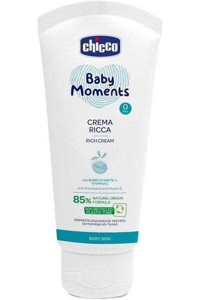 Chicco Baby Moments Rich Cream for Baby Skin 0m+ 100ml