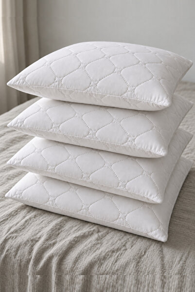 Vannes Home Luxury Liquid-Proof 4-Piece Pillow Cover Set 50X70 cm - Pillow Pr...