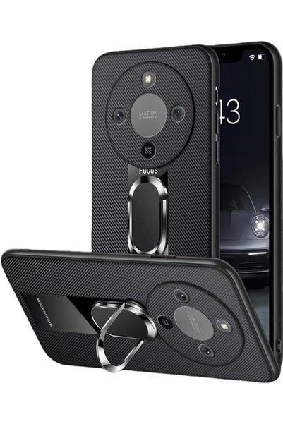Fegishilly جراب متوافق مع هاتف Honor X9d 5G مع لوحة معدنية مدمجة على الظهر وم...