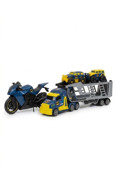 çınaroğlu avm Lisanslı Batman Tır Seti 2 Arabalı ve Batman Motor Seti