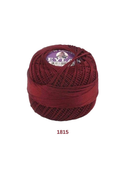 hobi dünyası evim 1 Piece of Lilac Etamin Cross-Stitch Thread 6 Ply No:12 - C...