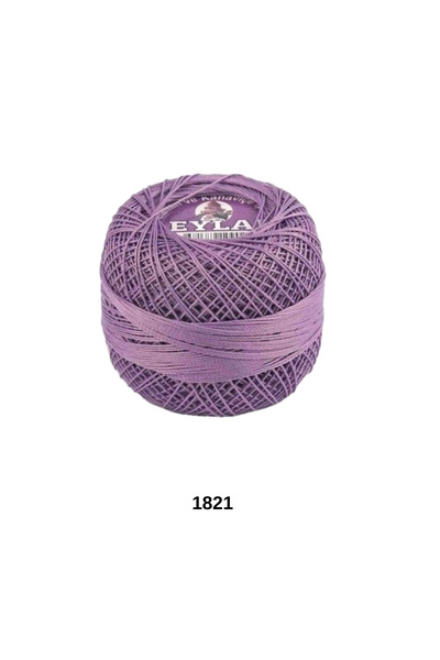 hobi dünyası evim 1 Piece of Lilac Etamin Cross Stitch Thread 6 Ply No:12 - C...