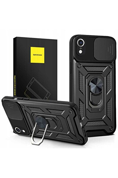 spacecase Camring iPhone Xr negru
