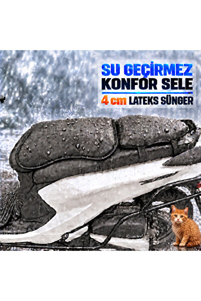 Hard Guard Asya AS 150 T1 Șa Confort impermeabilă, care păstrează forma, 4 cm...