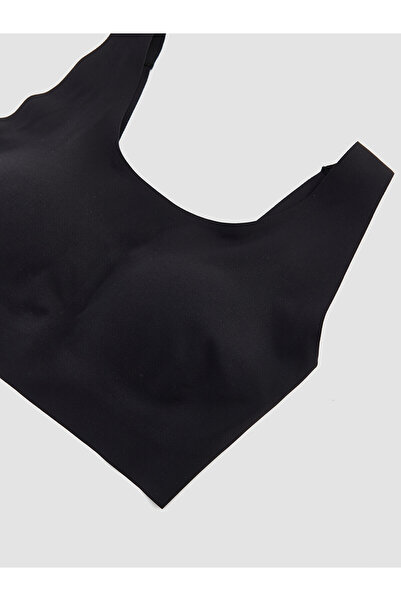 LC Waikiki Nevavm by Difference Lcw Dream Black Microfiber Women's Sports Bra...