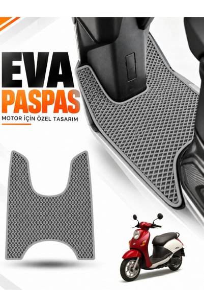 Guerrino Sym Mi̇o Compatible Eva Motorcycle Mat Scooter Foot Mat Motor-Specif...