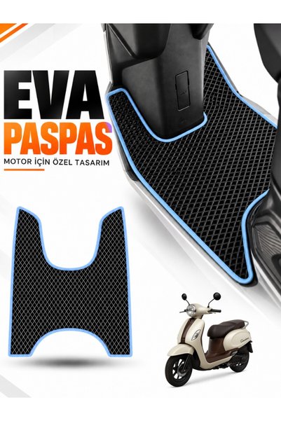 Guerrino Arora Cappuci̇no Compatible Eva Motorcycle Mat Scooter Foot Mat Moto...