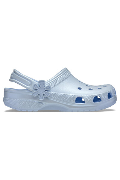 Crocs Παιδικό Κλασικό Τσόκαρο με Μαργαριταρένια Λάμψη και Διακοσμητικά Λουλού...