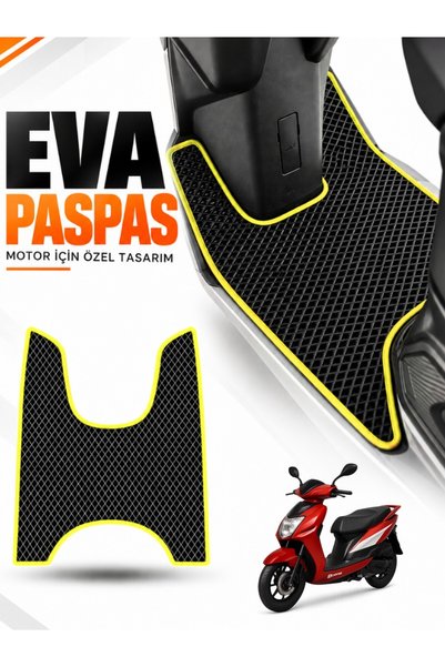 Guerrino Rks Blazer Compatible Eva Motorcycle Mat Scooter Foot Mat Motor-Spec...