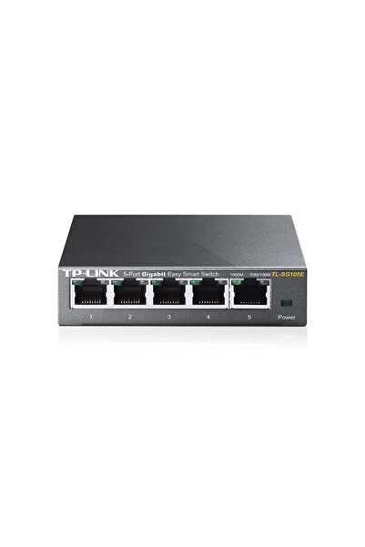 TP-LINK TL-SG105E 5 Port 10-100-1000 Mbps Easy Smart Switch