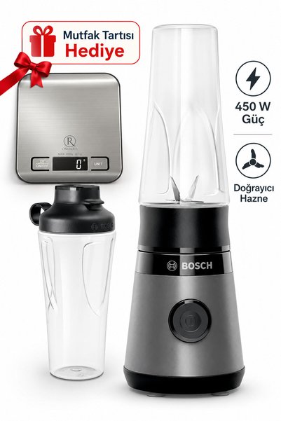 Bosch Serie 2 VitaPower 450 W Güç Blender Seti Siyah MMB2111S Mutfak Tartısı ...