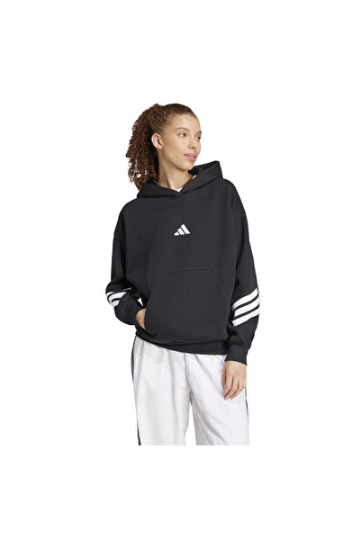 adidas Γυναικεία Φούτερ με Κουκούλα  "Future Icons " με 3 Ρίγες XS