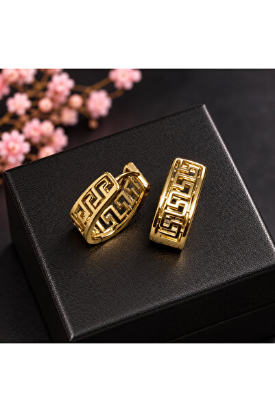 STILCOCHET Cercei Placați cu Aur 14k