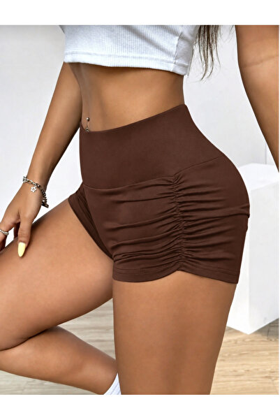 CARABO MODA Mini Tights with Gathered Sides