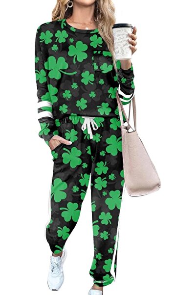 GENERAL RUBZOOF Women Womens Lounge Sets 2 Piece Fall Outfits Casual (pack of 2)