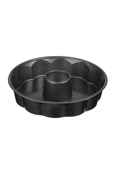 OEM Tavă Copt Neaderentă Metalică Neagră Ø28x6cm