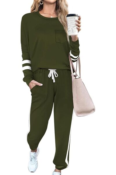 GENERAL RUBZOOF Women Womens Lounge Sets 2 Piece Fall Outfits Casual (pack of 2)