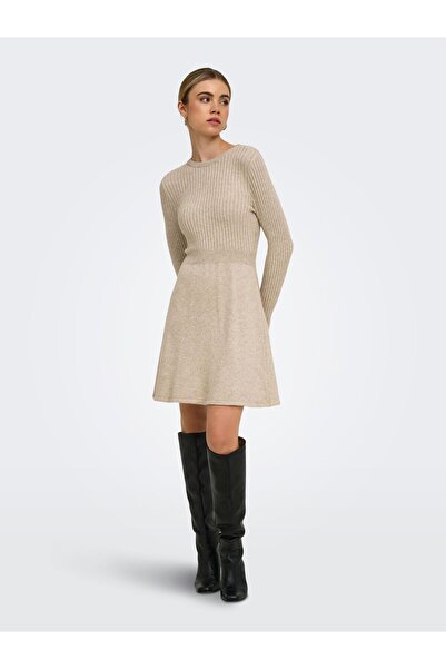 ONLY Strickkleid ONLFIA Midikleid