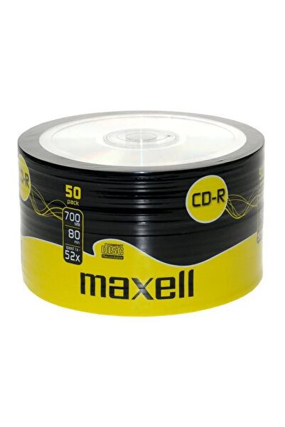 Maxell CD-R 700MB 52X 50 bucăți pe folie 624036.40.TE