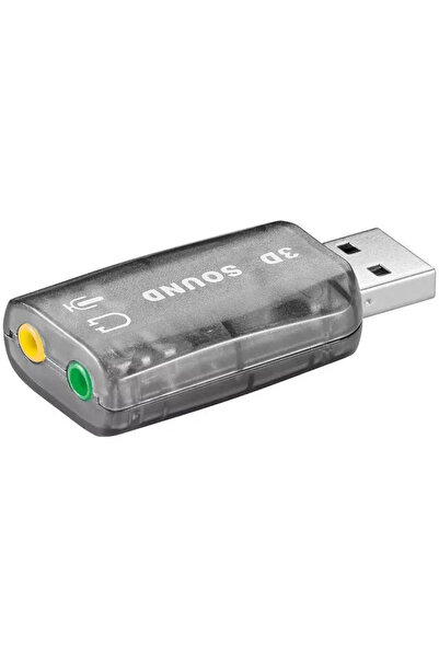 goobay Placa de sunet Usb la 2x 3.5 mm stereo