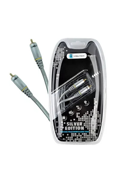 Cabletech Cablu RCA 0.5m coaxial Ediție de argint