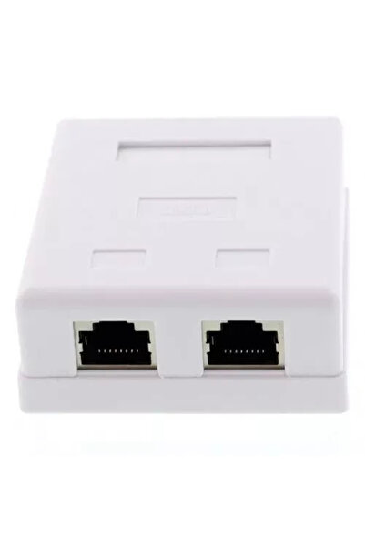 Well Priza dubla FTP CAT6 conector ecranat pe tencuiala