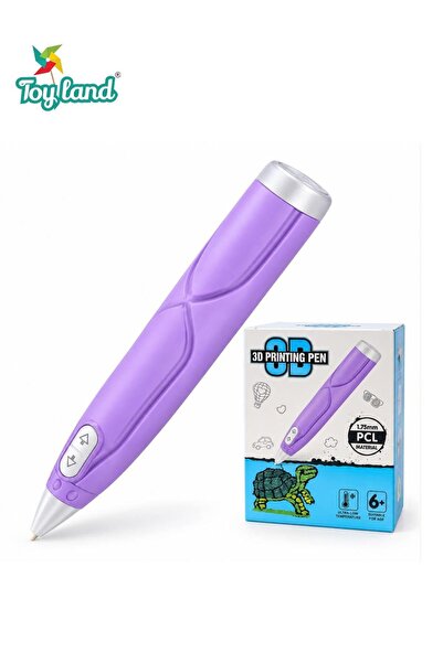 TOY LAND 3D Printing Pen for Kids with 1.75mm PCL Filament, Low-Temperature C...