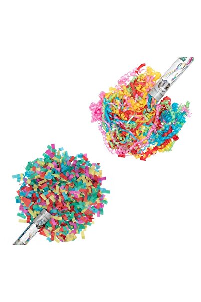 OEM Party Popper Confetti - Serpentine Colorate 2in1 - 5x60 cm – Efect Specta...
