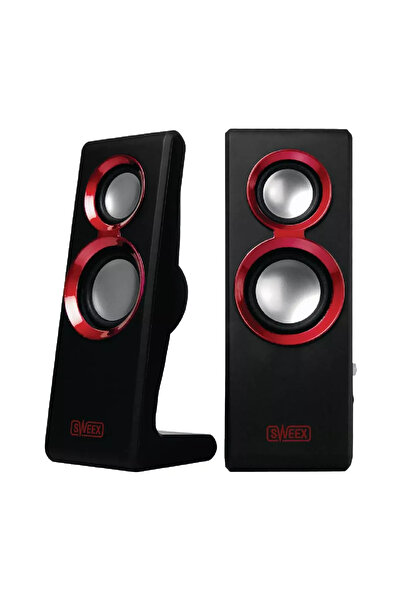 Sweex Set 2 difuzoare Purephonic USB 2.0 20W rosu