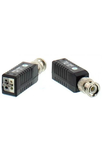 Well Video balun HD prin UTP/FTP BNC - 2 pini terminali cu clip pentru cablu