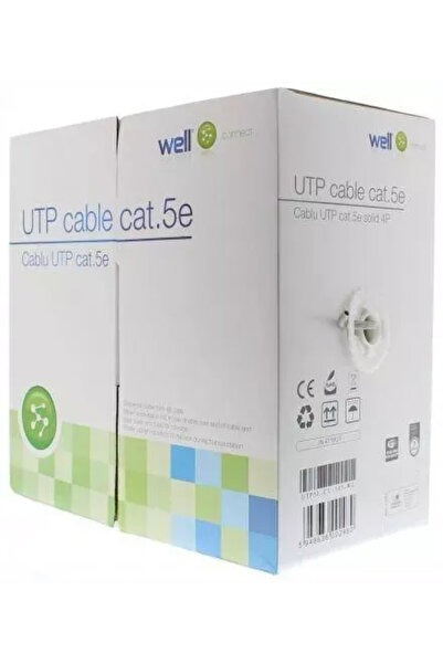 Well Cablu UTP CAT5e 8 fire din cupru 0.49mm