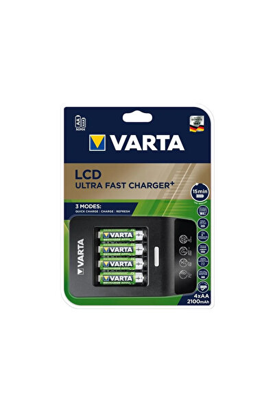 Varta Incarcator Ultra Fast Charger+ 57685 NiMH AAA AA + 4 acumulatori AA 210...