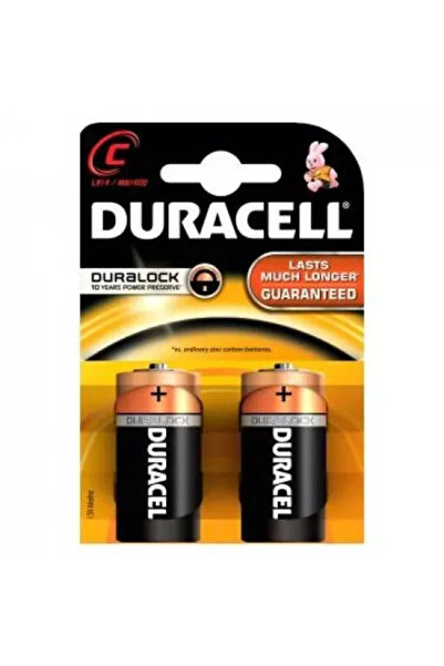 Duracell Baterii alcaline baby C R14 Simply