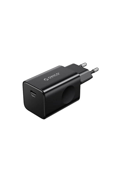 Orico Incarcator retea PT30-C USB TYPE C QC3.0 30W negru PT30-C-EU-BK