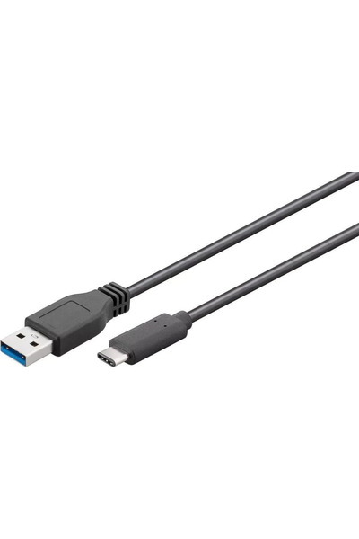 goobay Cablu USB 3.0 - USB Tip C 2m negru