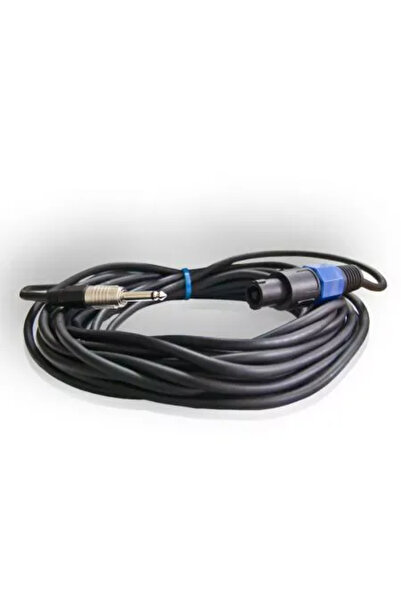 Cabletech Cablu difuzor Jack 6.3mm tata la Speakon 10m HQ