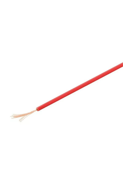 goobay Cablu cupru multifilar izolat 10m rosu 1x0.14mm