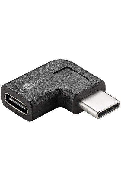 goobay Adaptor USB 3.1 TIP C - TIP C 90 de grade 5Gbps potrivit pentru MacBoo...