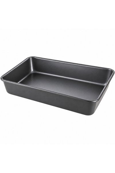 ONEIDA Bliss 14 Inch Roasting Pan Carbon Steel Non-Stick Oven Roaster for Mea...