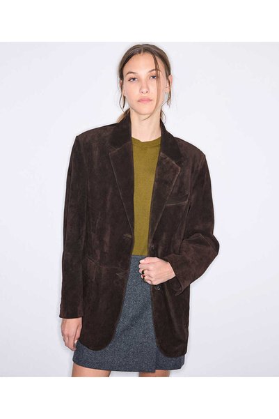 İpekyol Süet görünümlü blazer
